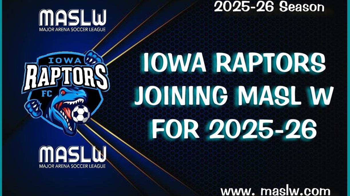 Iowa Raptors News: MASL 2 Iowa Raptors will debut team in Major Arena Soccer League ...