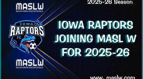 MASL 2 Iowa Raptors will debut team in Major Arena Soccer League Women this season