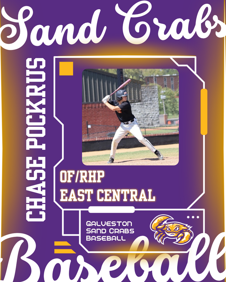 Confirmed Player: Chase Pockrus