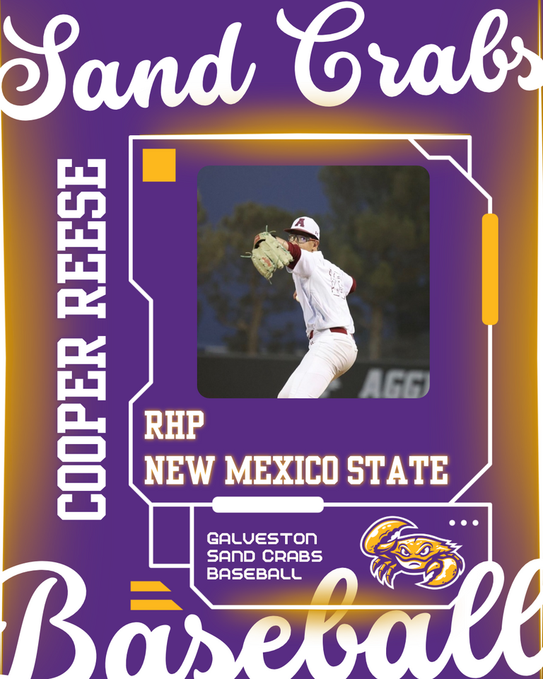 Confirmed Player - Cooper Reese