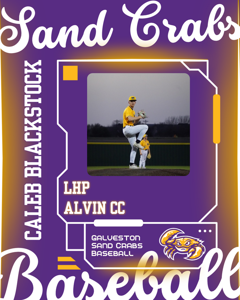 Confirmed Player: Caleb Blackstock