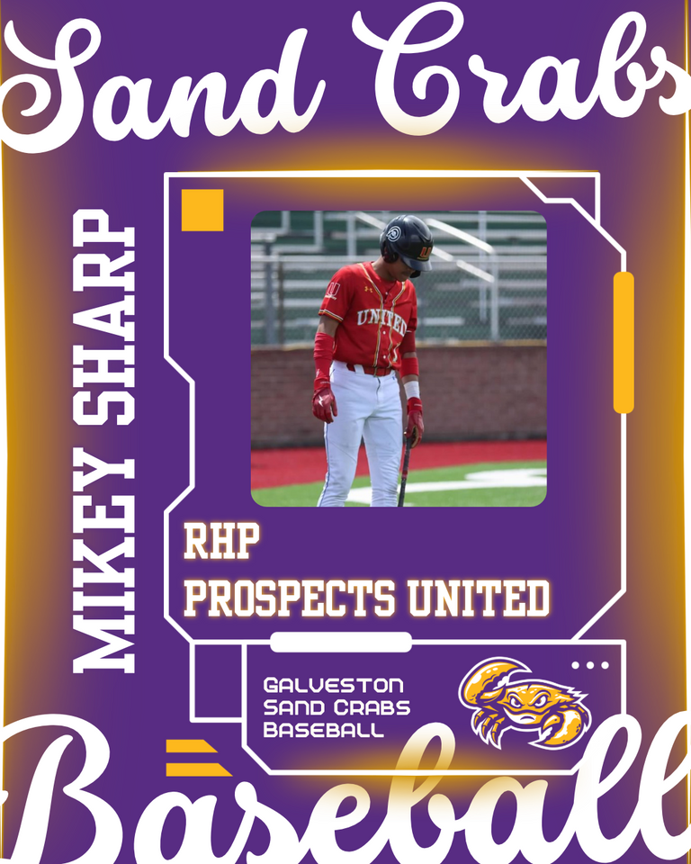 Confirmed Player: Mikey Sharp