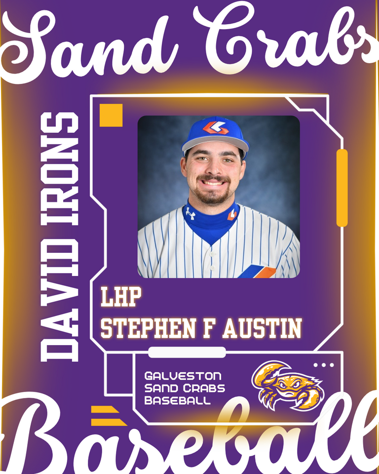 Confirmed Player: David Irons