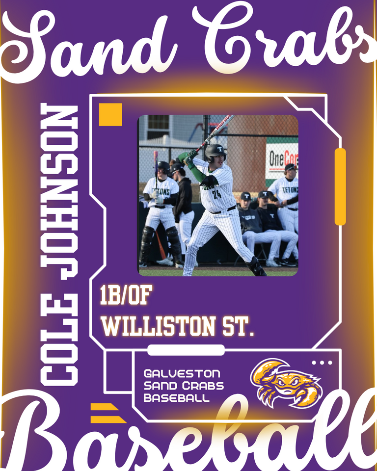 Confirmed Player: Cole Johnson