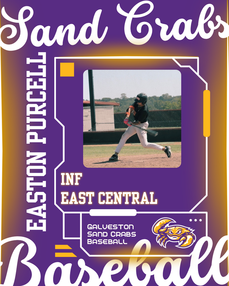 Confirmed Player: Easton Purcell