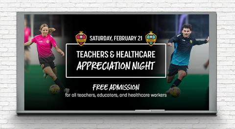 Free Entry Night for Teachers & Healthcare Workers