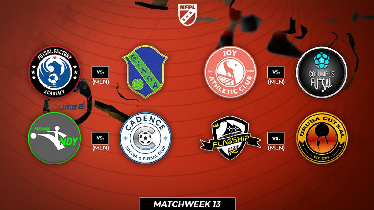 News: 2022/23 Matchweek 13 Preview - National Futsal Premier League