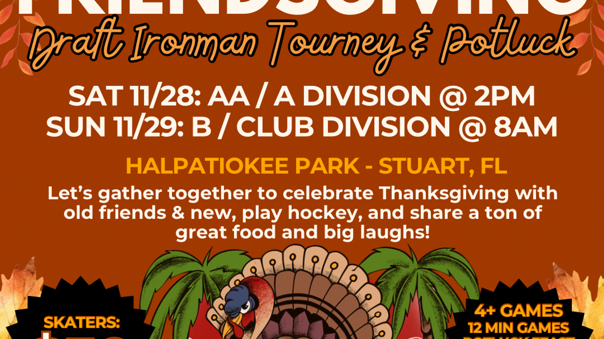 Friendsgiving Draft Ironman Registration is Open - Buttery Roller Co.