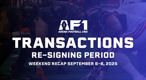 AF1 Transactions Weekend Recap – September 6–8, 2025