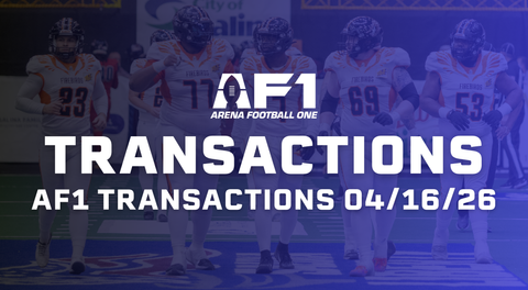 AF1 Transactions Update – April 16th, 2026
