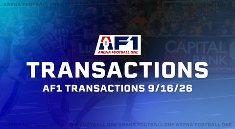 AF1 Transactions Update – September 16, 2026