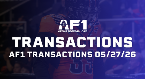 AF1 Transactions Update – May 27, 2026