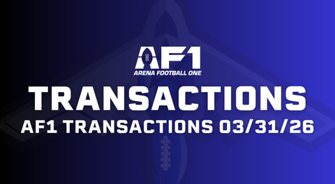 AF1 Transactions Update – March 31st, 2026