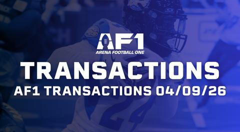 AF1 Transactions Update – April 9th, 2026