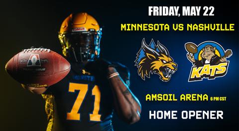 MINNESOTA MONSTERS PREPARE FOR HISTORIC HOME OPENER AT AMSOIL ARENA