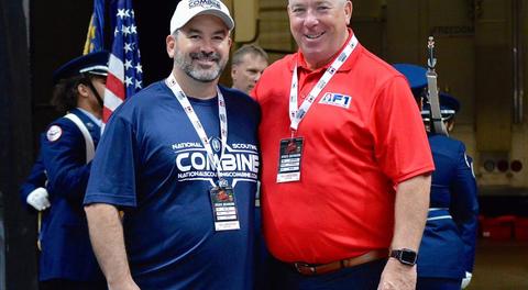 AF1 leadership attends National Scouting Combine as league deepens talent evaluation partnership