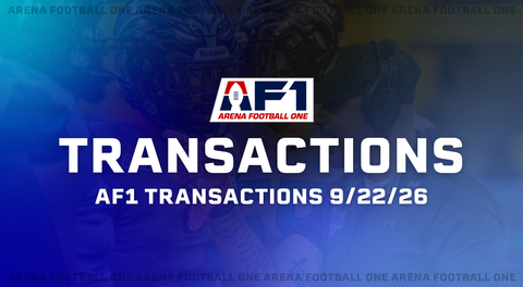 AF1 Transactions Update – September 22, 2026