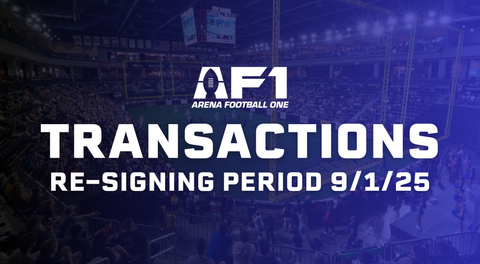 AF1 Daily Transactions – September 1, 2025