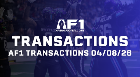 AF1 Transactions Update – April 8th, 2026