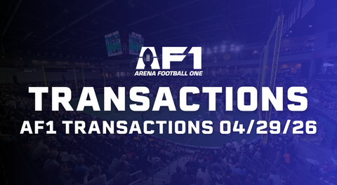 AF1 Transactions Update – April 29, 2026