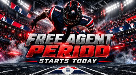 Free Agency for AF1 is now Open!