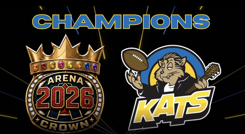 Kats Win AF1 Arena Crown Championship!