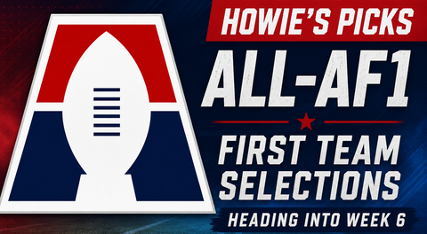 Howie's Picks - All-AF1 First Team selections heading into Week 6