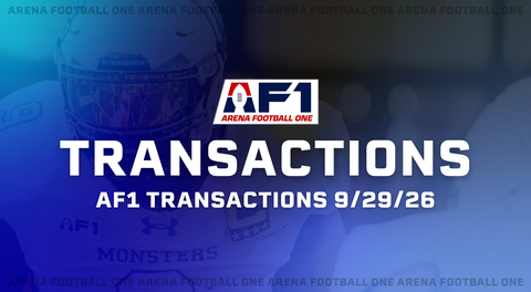AF1 Transactions Update – September 29, 2026