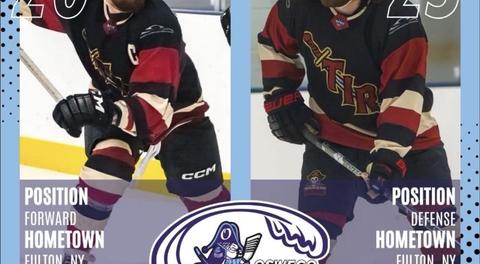 Admirals Add McClellan & Whipple To Roster