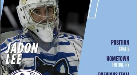 Admirals Sign Goaltender Jadon Lee