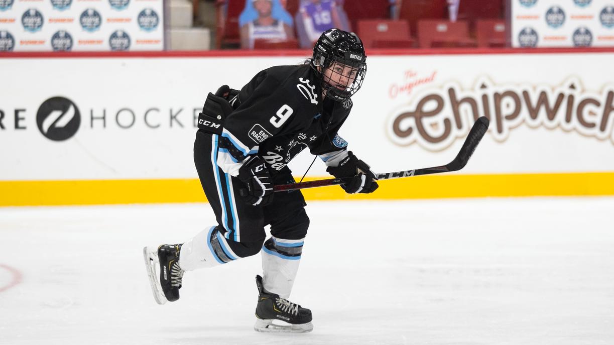 MacDougall making an impact in rookie season PREMIER HOCKEY FEDERATION