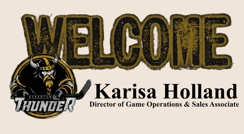 Stockton Thunder Welcome Karisa Holland as Director of Game Day Operations & Sales Executive