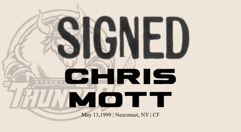 Chris Mott Signs With Thunder