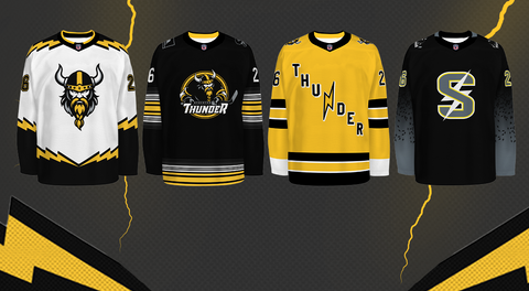 Stockton Thunder Reveal Official Jersey Collection