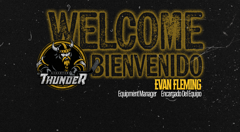 Evan Fleming named Stockton Thunder Equipment Manager