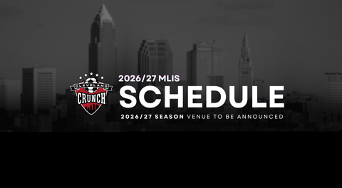 Cleveland Crunch Announces 2026–27 Regular-Season Schedule