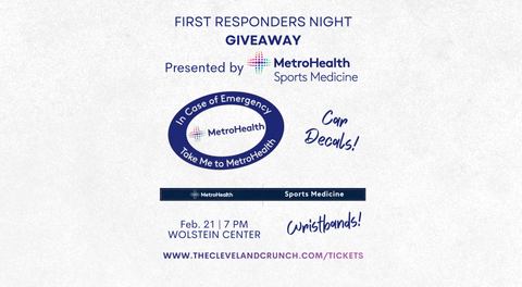 MetroHealth to Sponsor First Responders Night at the Cleveland Crunch