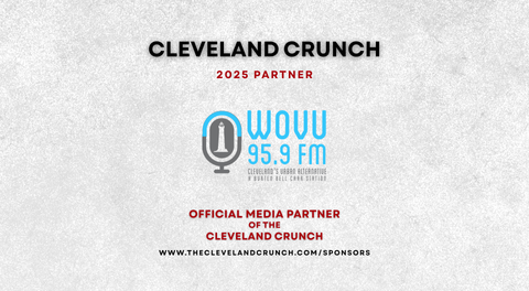 WOVU 95.9 FM NAMED OFFICIAL MEDIA PARTNER OF THE CLEVELAND CRUNCH FOR THE 2025–26 SEASON