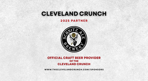 SCHNITZ ALE BREWERY NAMED OFFICIAL CRAFT BEER PROVIDER OF THE CLEVELAND CRUNCH