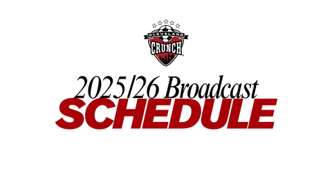 THE CLEVELAND CRUNCH UNVEILS COMPREHENSIVE 2025–26 BROADCAST SCHEDULE