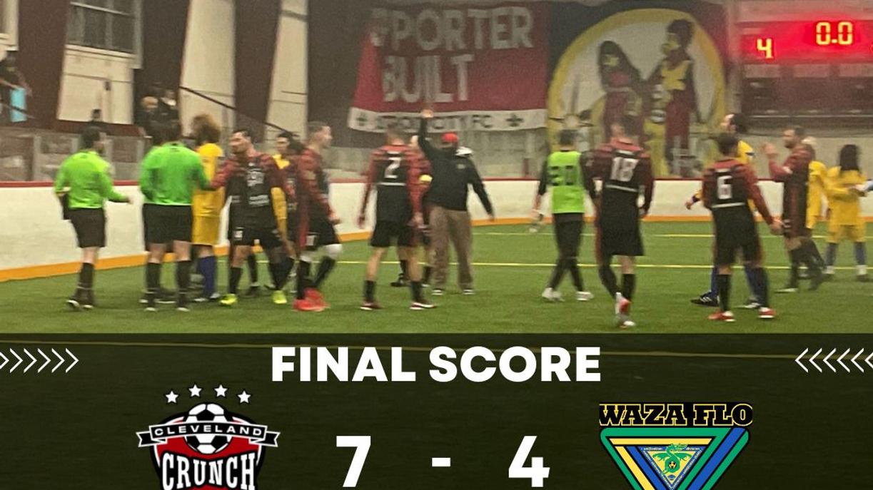 News CRUNCH DEFEATS DETROIT WAZA FLO 74 Cleveland Crunch