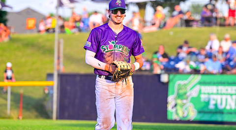Jackfish wear Stompers purple to pound Barnstormers