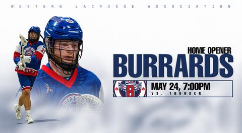 BURRARDS HOME OPENER TONIGHT