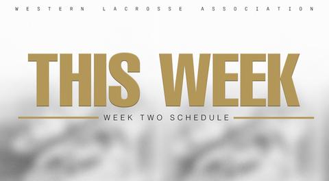 Week 2 Schedule
