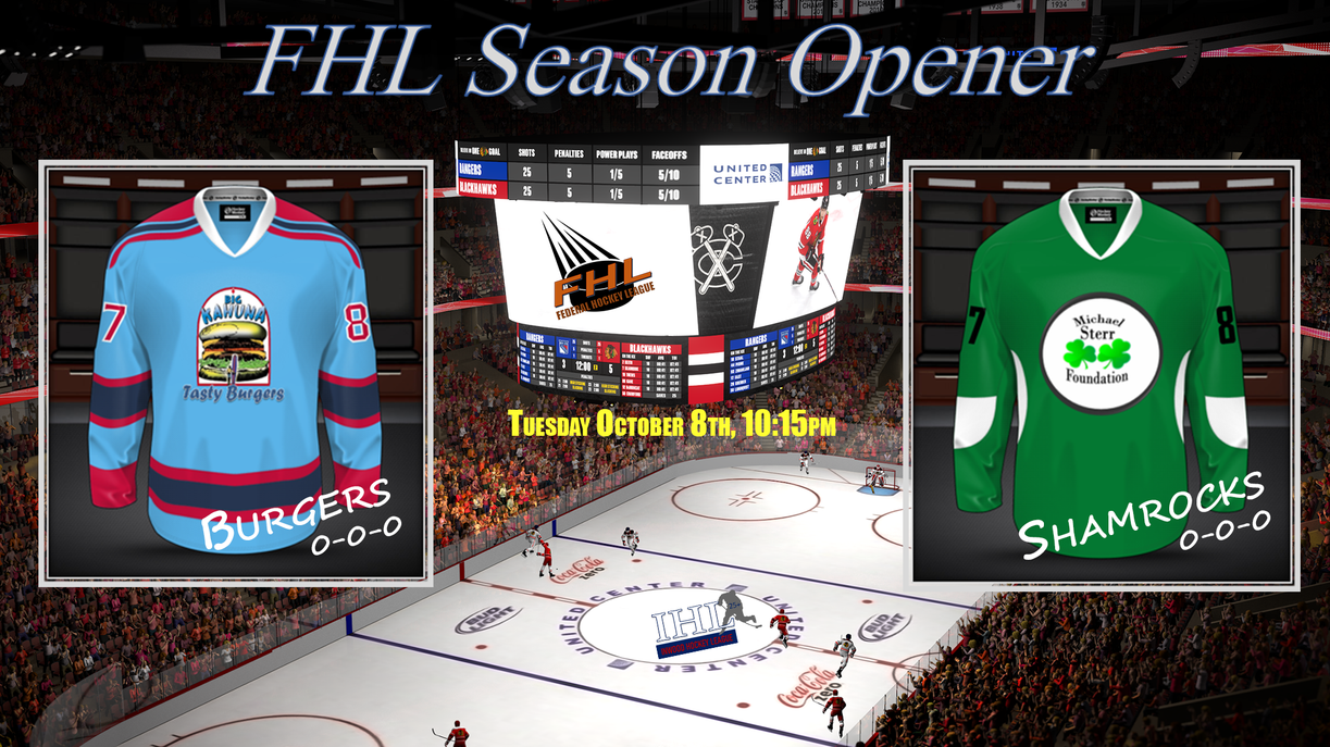 Federal Hockey League Set To Debut With Burgers, Shamrocks Inwood