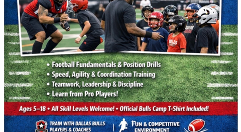 Youth Football Camp Registration is Open
