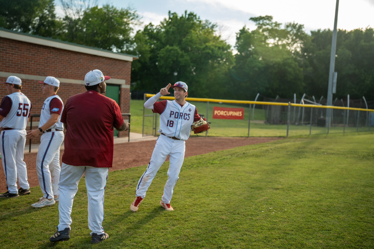 Pineville Porcupines RF Jack Coletti (#18)
