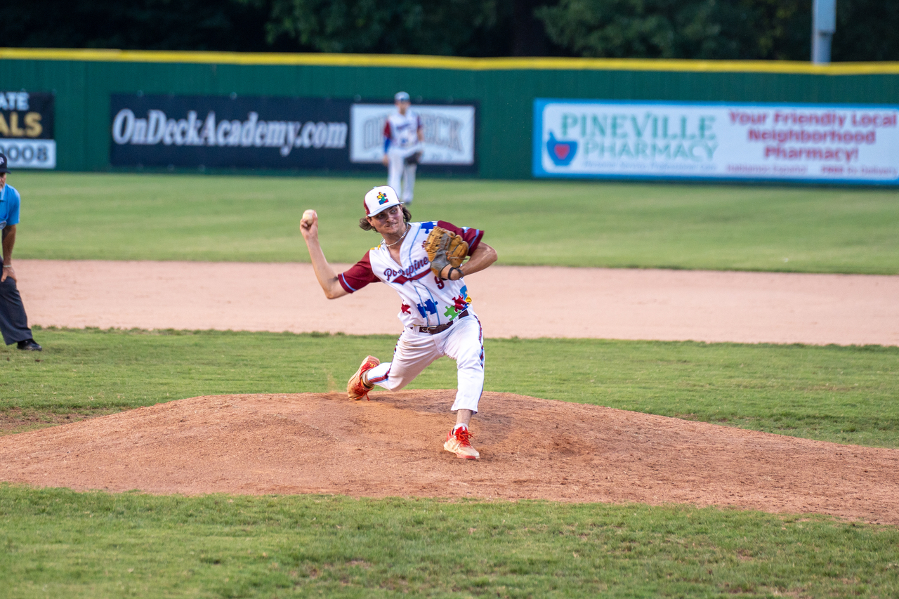 Pineville Porcupines RHP Keith Stevens (#9)