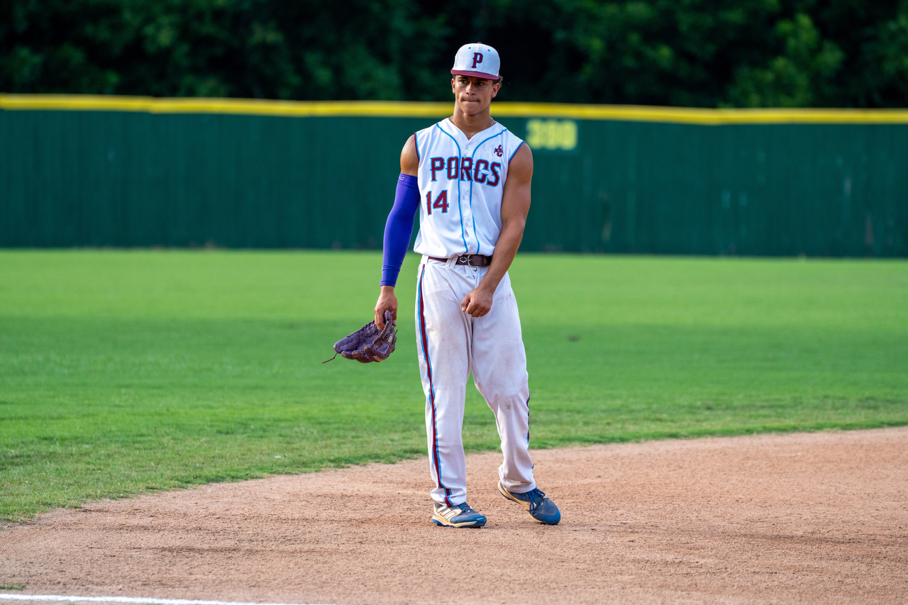Pineville Porcupines 3B Lucas Delacruz (#14)