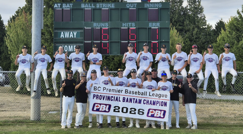 Langley Blaze Capture BCPBL Bantam Championship